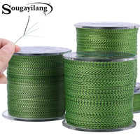 Heavy Duty PE Braided Fishing Line – 4-Strand Multifilament Fishing Wire (15LB-65LB, 100M-550M)