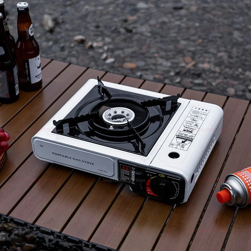 Portable cartridge stove, multi-functional stove,lightweight,suitable for camping,outdoor barbecuing,home cooking and gatherings