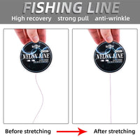 Heavy Duty Monofilament Nylon Fishing Line – Strong Sea Fishing Wire (4LB-34LB)