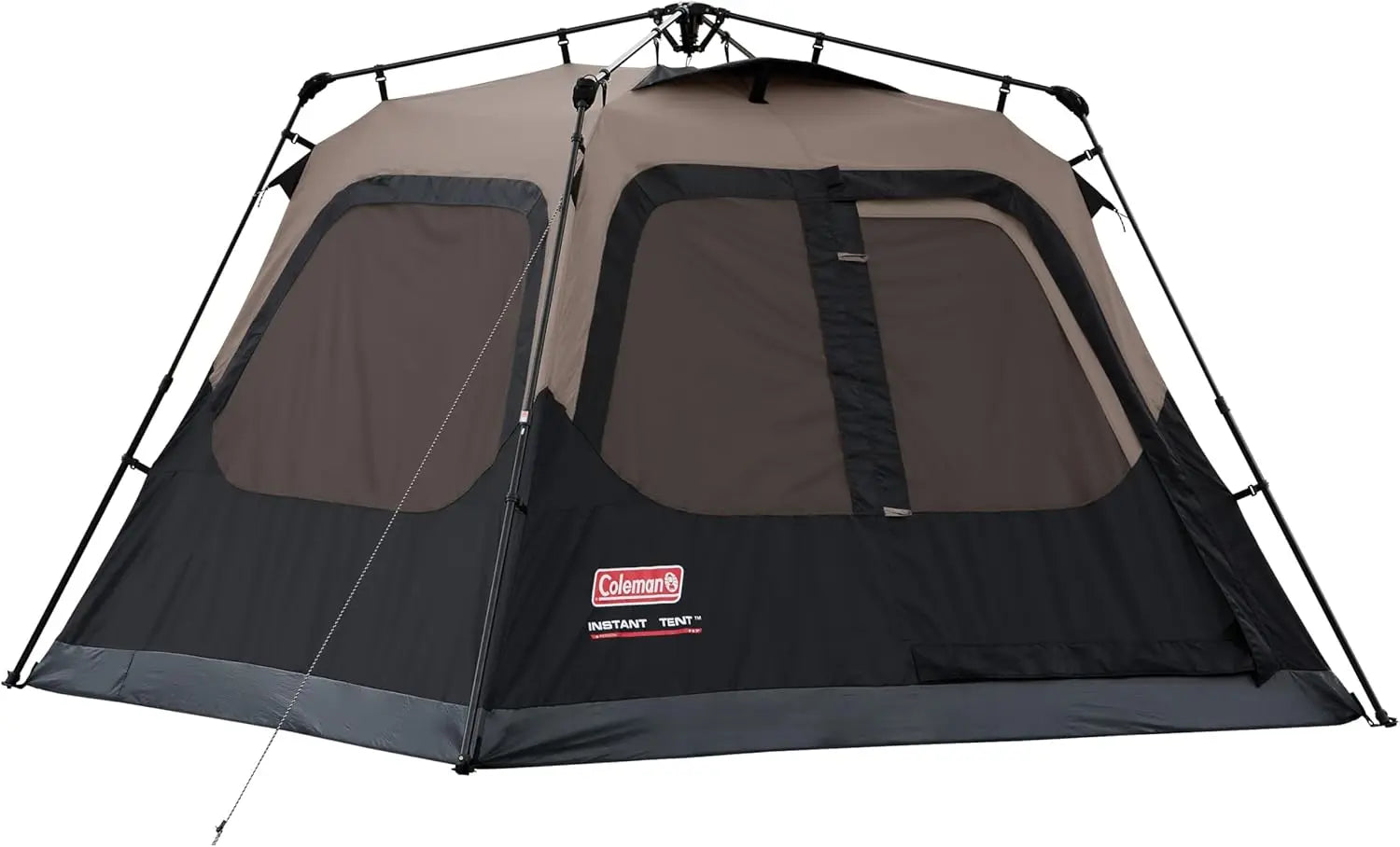 4/6/8/10 Person Instant Camping Tent – 1-Minute Setup Family Tent with Pre-Attached Poles, Air Vent & Carry Bag