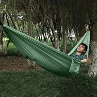 Portable Heavy Duty Camping Hammock with Straps & Storage Bag – Lightweight Outdoor Hammock for Hiking & Travel