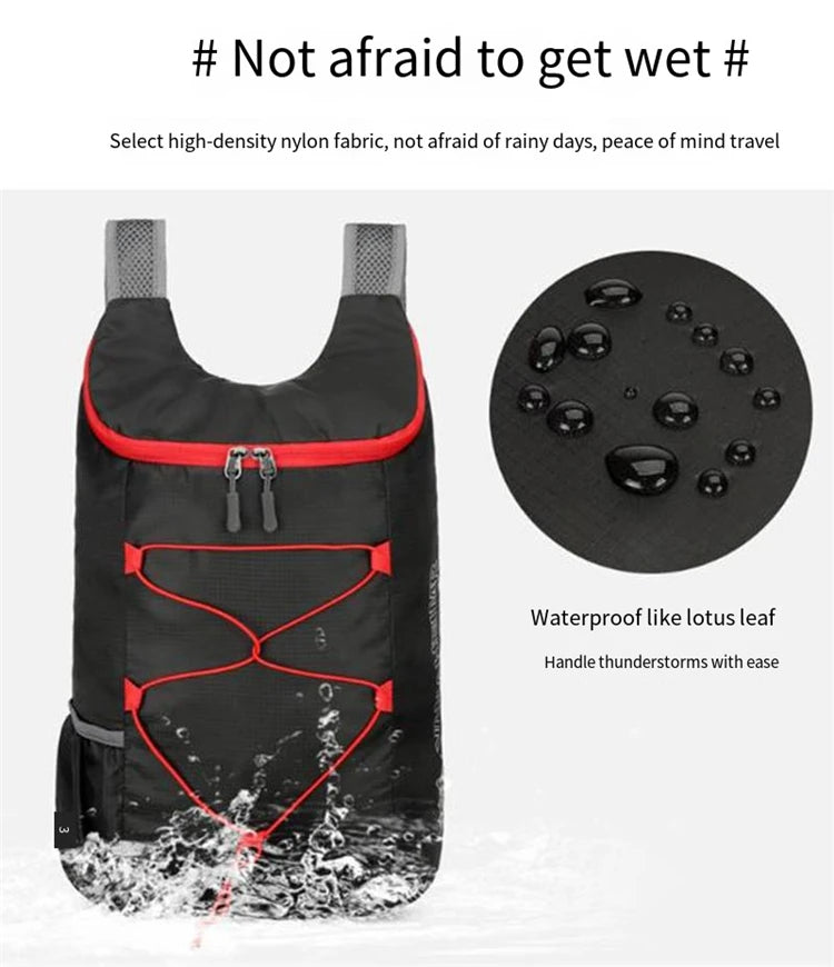 Ultra Lightweight Waterproof Folding Backpack – Multifunctional Camping & Hiking Sports Bag