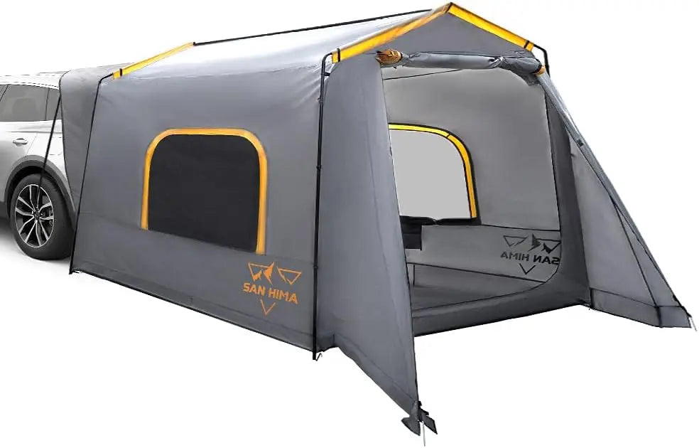 Suv Tailgate Tent For Camping Car Tent With Detachable Awning Waterproof 3000mm Uv50 210d Oxford Fits Suv Van Minivan Jeep Cuv M