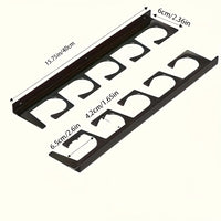 Wall & Ceiling Fishing Rod Holder Rack – Heavy Duty 5 Rod Storage Organizer for Fishing Gear