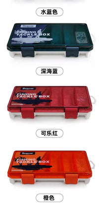 Portable Multifunction Fishing Lure Storage Box – High Capacity Organizer for Hard & Soft Baits