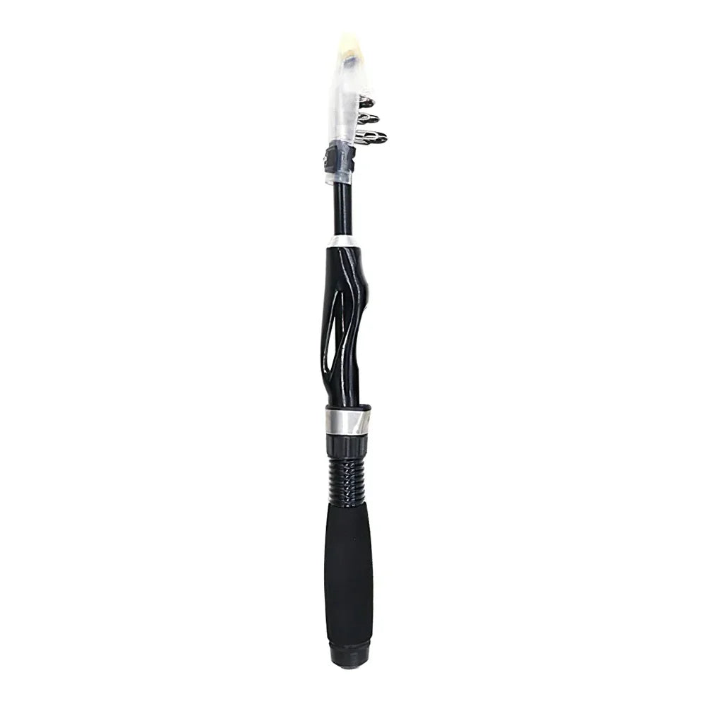Super Hard Carbon Fiber Fishing Rod & Reel Combo – Heavy Duty Boat, Ice & Fly Fishing Rod Set