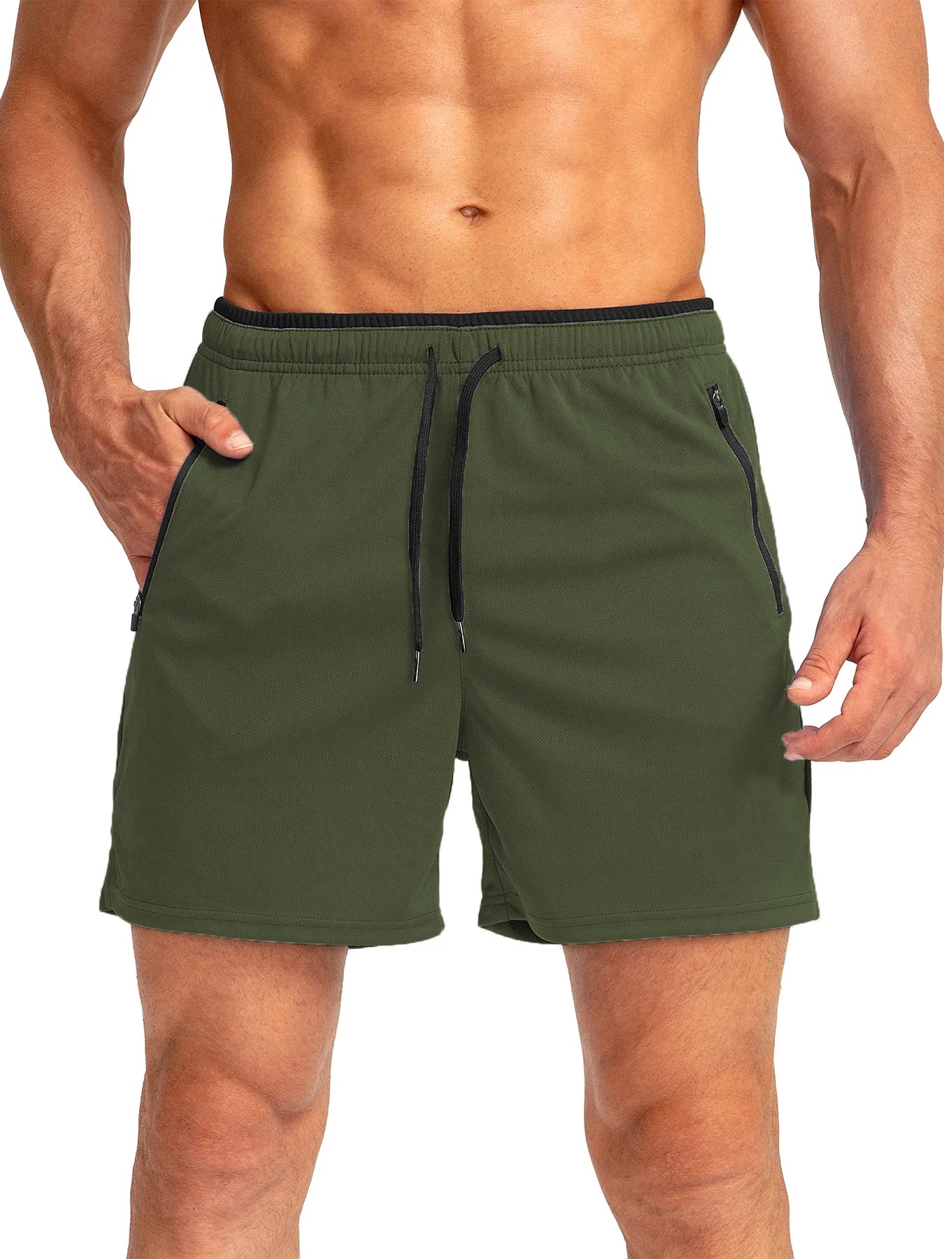 Men’s Performance Fishing Shorts – Breathable Quick Dry Outdoor Shorts for Camping, Running & Beachwear