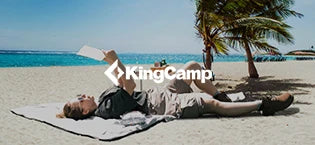 KingCamp Hooded Stadium Blanket - Waterproof & Windproof Fleece Blanket For Sports, Concerts, Park, Travel & Hiking