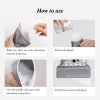 Portable Emergency Urine and Vomit Bags for Travel – Compact