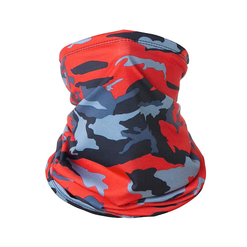 Multifunctional Neck Gaiter Face Mask – Breathable Sun Protection Scarf for Outdoor Sports