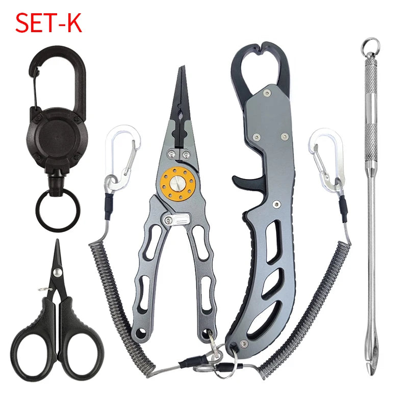 Shawto Fishing Pliers & Grip – Anti-Corrosion Aluminum Tool
