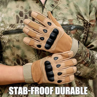 Full Finger Outdoor Gloves – Touchscreen, Anti-Slip, Wear-Resistant All-Season Gloves