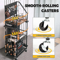 Fishing Rod Bracket, Fishing Equipment Holder , Fishing Cart Fishing Rod Tackle Box Reel Storage Rack