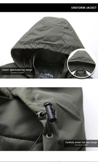 Waterproof Windbreaker Jacket – Outdoor Hiking, Camping & Fishing Casual Coat