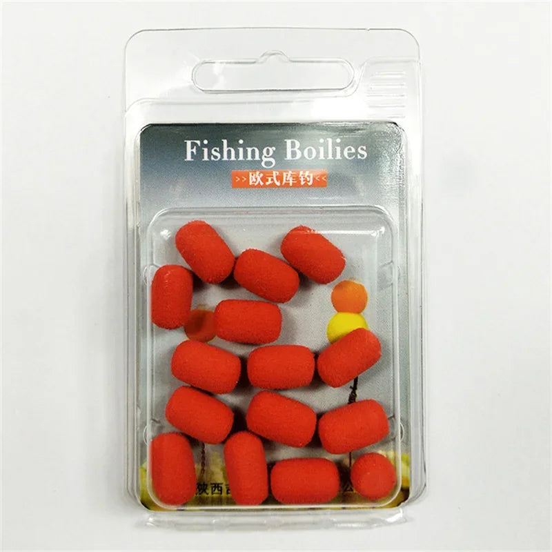 Floating Boilies Carp Fishing Bait Set – High Buoyancy Hair Rig Fishing Baits (15PCS)