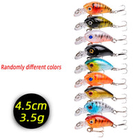3/5/8Pcs Minnow Fishing Lure Set – High-Quality Wobble Bait