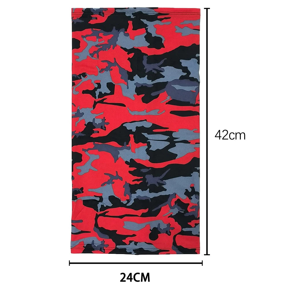 Multifunctional Neck Gaiter Face Mask – Breathable Sun Protection Scarf for Outdoor Sports
