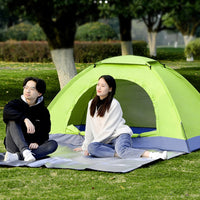 Ultralight 1-2 Person Camping Tent – Single Layer Portable Hiking Tent with Anti-UV Coating for Backpacking