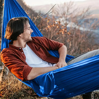 Portable Heavy Duty Camping Hammock with Straps & Storage Bag – Lightweight Outdoor Hammock for Hiking & Travel