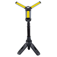 6000mAh LED Work Light Rechargeable Cordless Work Light with COB Construction Light Telescopic for Outdoor Camping