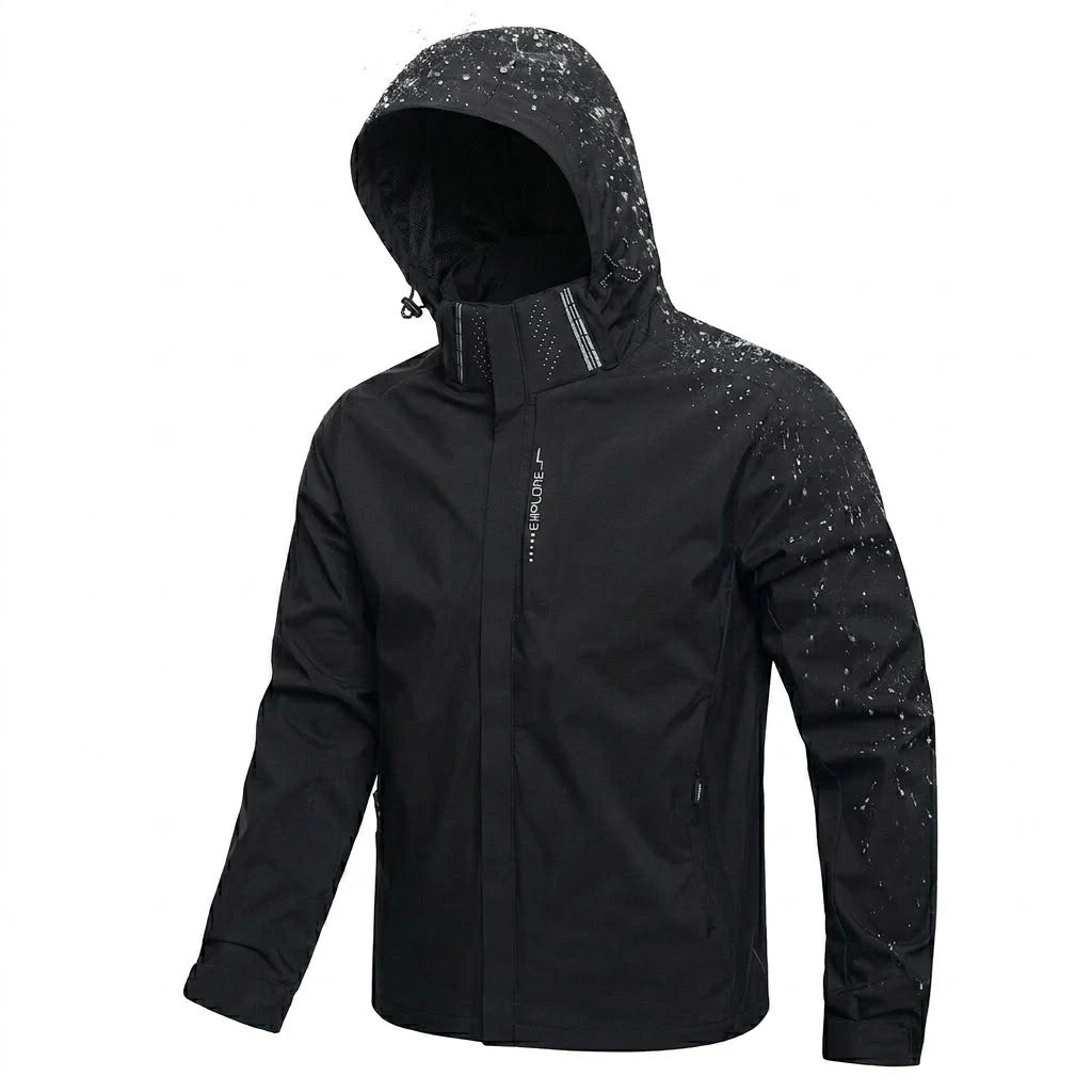 Waterproof Windproof Jacket – Lightweight Hoodie for Hiking, Cycling & Outdoor Work