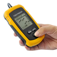 Alarm 100M Portable Sonar Fish Finders 45 degrees Sonar Coverage Echo Sounder Alarm Transducer Lake Sea Fishing