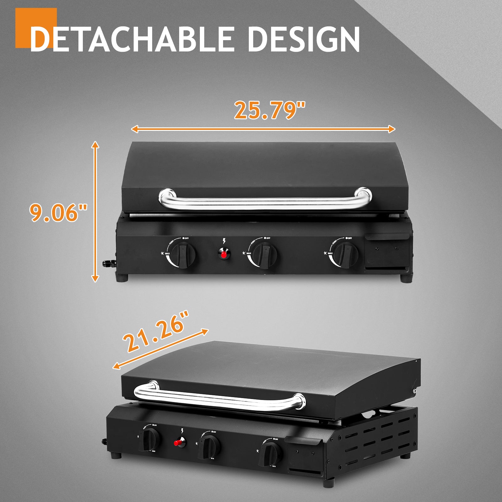 Portable Tabletop Gas Grill – Compact & Easy Outdoor Cooking for Camping, RV & Travel