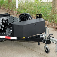 Heavy-Duty RV Trailer Tongue Storage Box – Secure & Lockable Carbon Steel Design