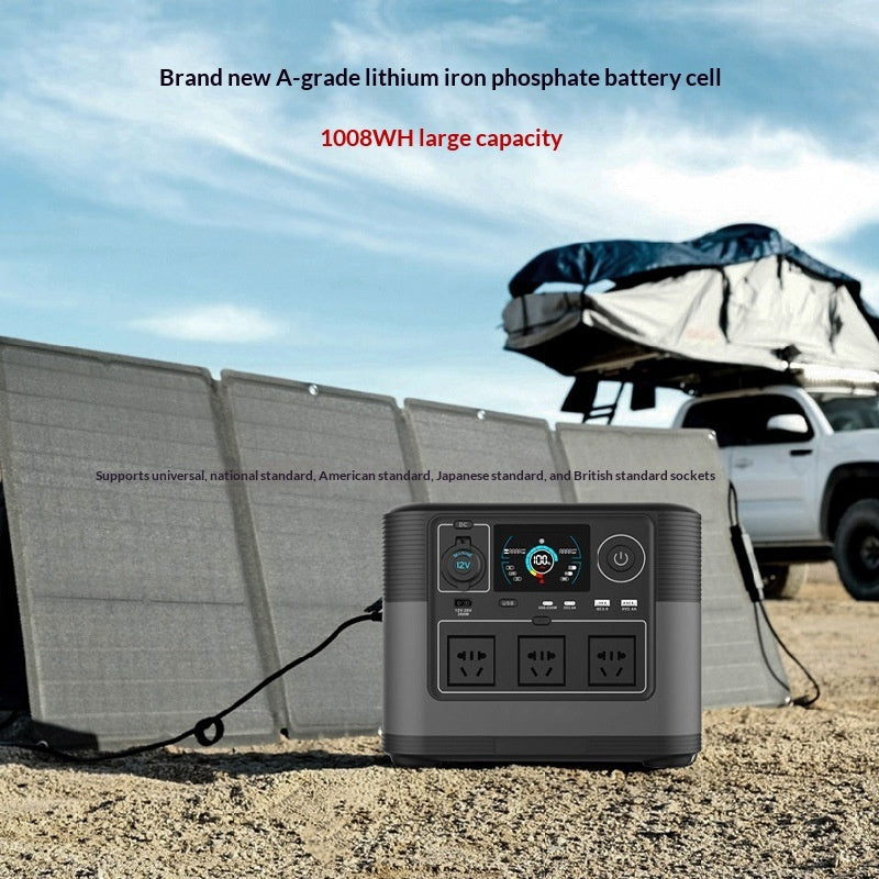 1200W Portable Power Station – High-Capacity LiFePO4 Battery for Camping & Emergency Backup Power